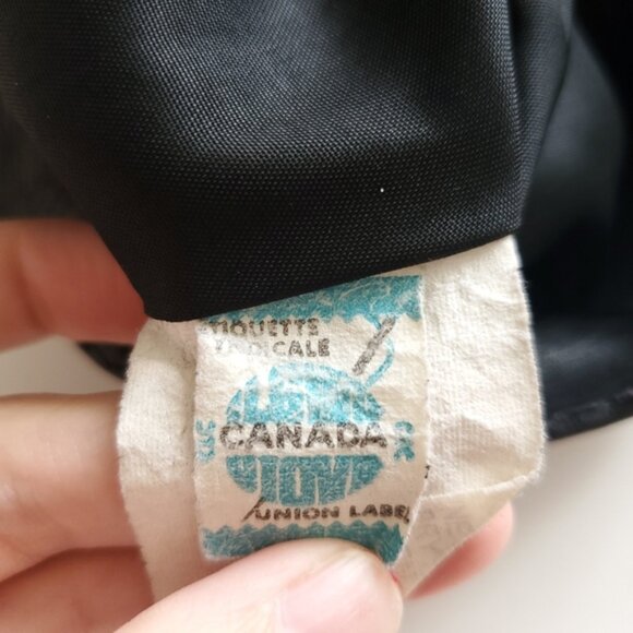 Vintage black brown tiered leather skirt - Picture 5 of 11